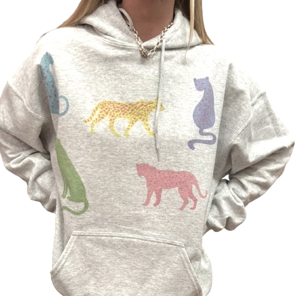 NEW cheetah/leopard hoodie